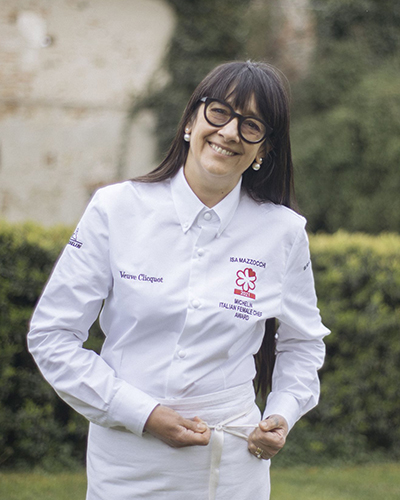 ISA MAZZOCCHI_PREMIO MICHELIN CHEF DONNA 2021 BY VEUVE CLICQUOT_credits Andrea Moretti _LR